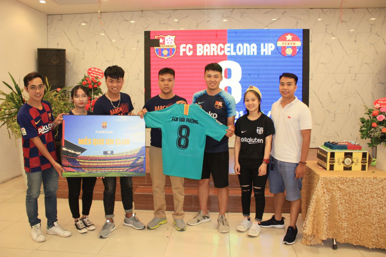 Sinh nhật lần 8 FCB Hải Phòng