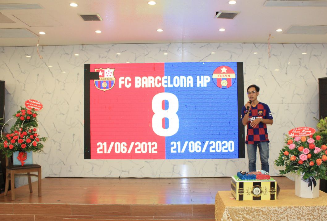 Sinh nhật lần 8 FCB Hải Phòng