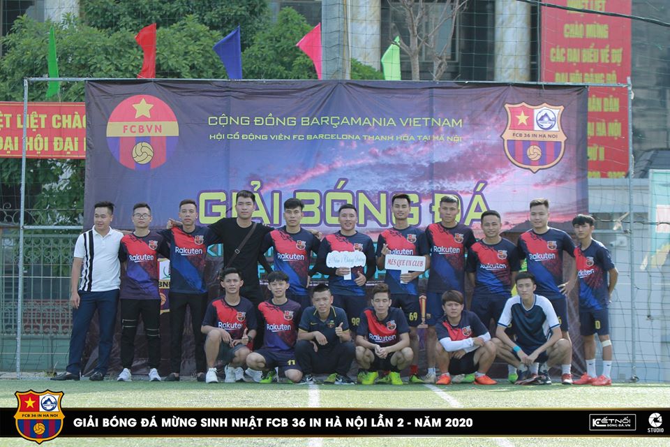 Đội hình của chủ nhà FCB 36 in Hà Nội Đội hình của chủ nhà FCB 36 in Hà Nội