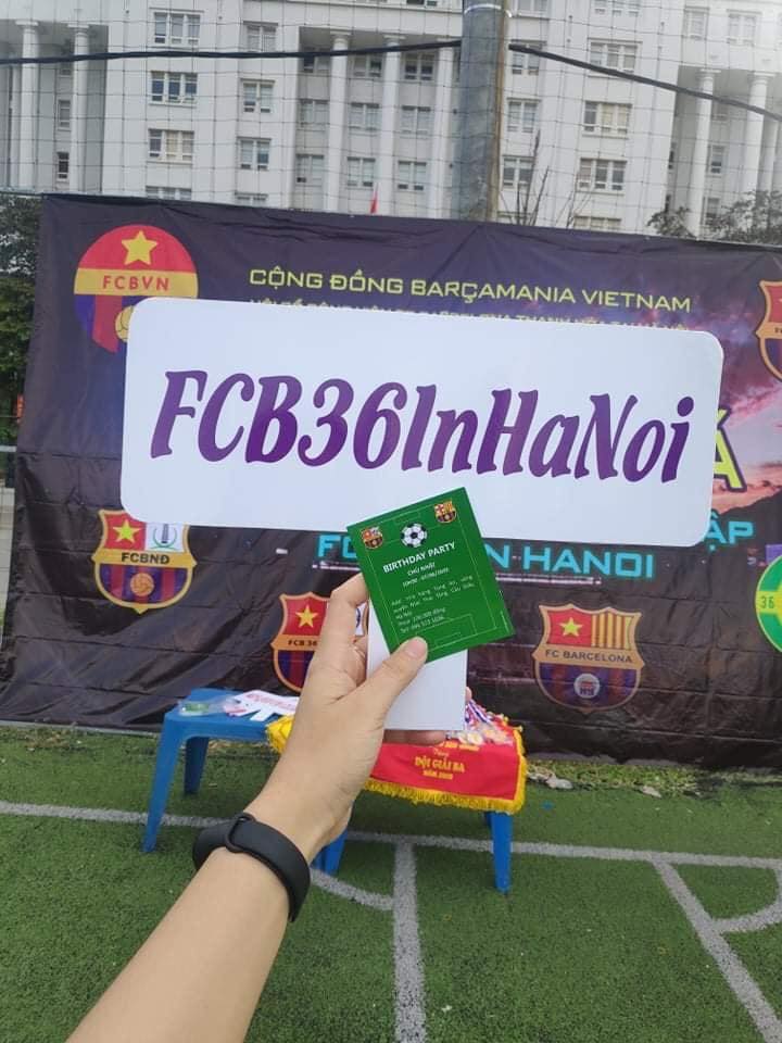 Sinh nhật FCB 36 in Hà Nội 2 tuổi