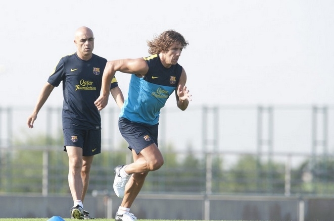 Puyol quyết tâm sớm trở lại 