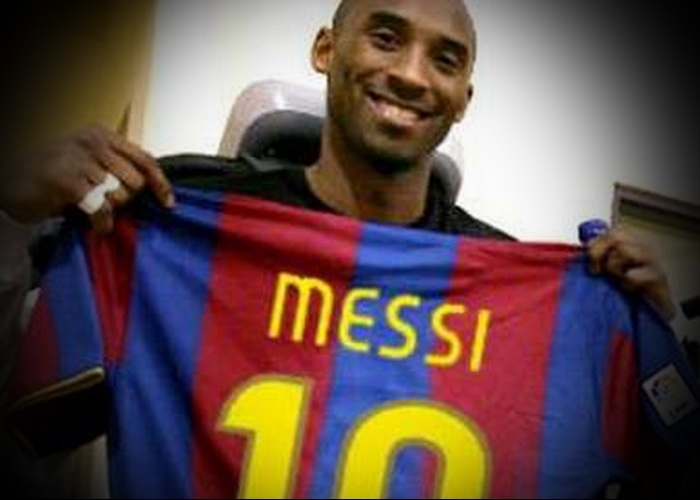 Kobe Bryant rất ngưỡng mộ Messi