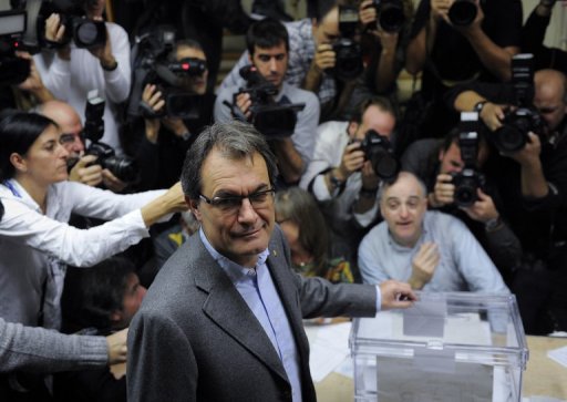Atur Mas là người ủng hộ một Catalonia độc lập (Nguồn: AFP)