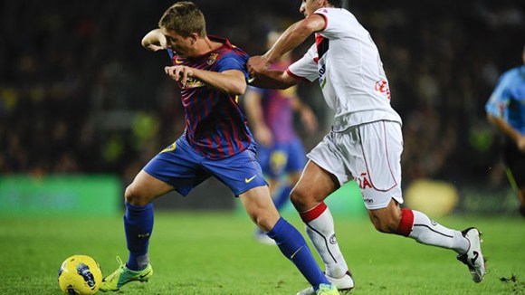 Deulofeu ghi bàn thắng đầu tiên trong màu áo Barça 