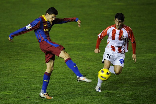 Marc Bartra trong màu áo Barça B