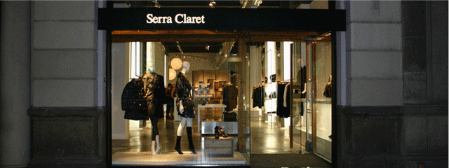 Cửa hàng Serra Claret, nơi Pep và Cristina quen nhau