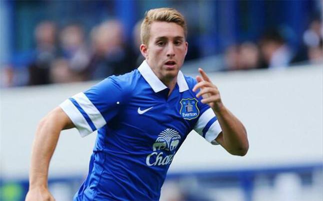 Deulofeu trong màu áo Everton