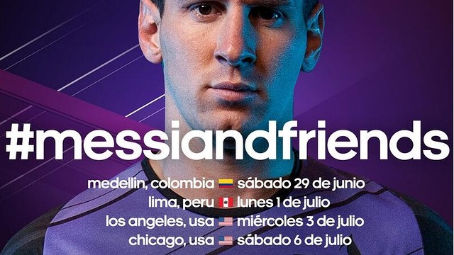 Messi lên lịch cho 4 trận đấu từ thiện