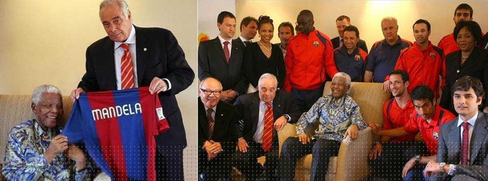 Nelson Mandela và Barça