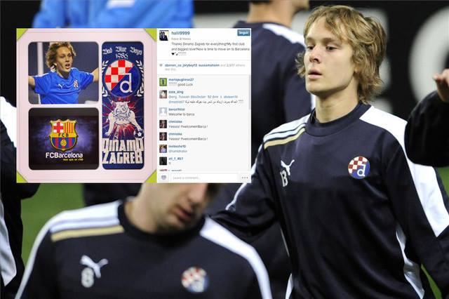 Alen Halilovic chia sẻ thông tin trên Instagram