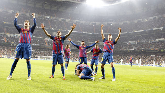 FC Barcelona giành chiến thắng 3-1 trên Bernabeu mùa bóng 2011-12