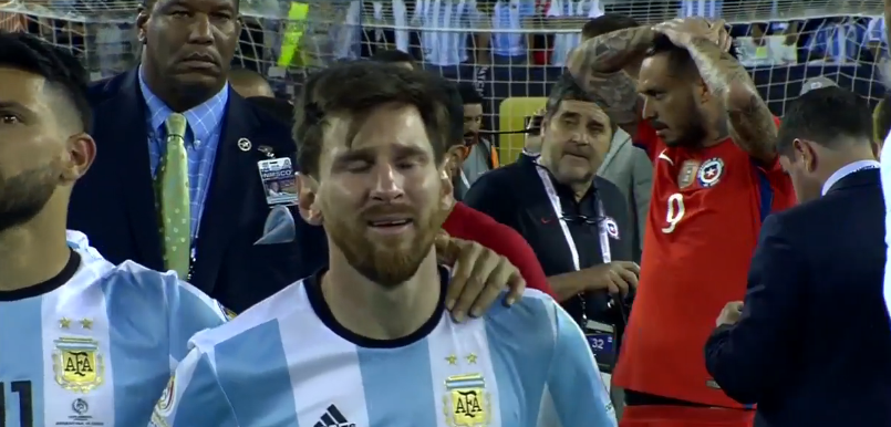 Messi-cry